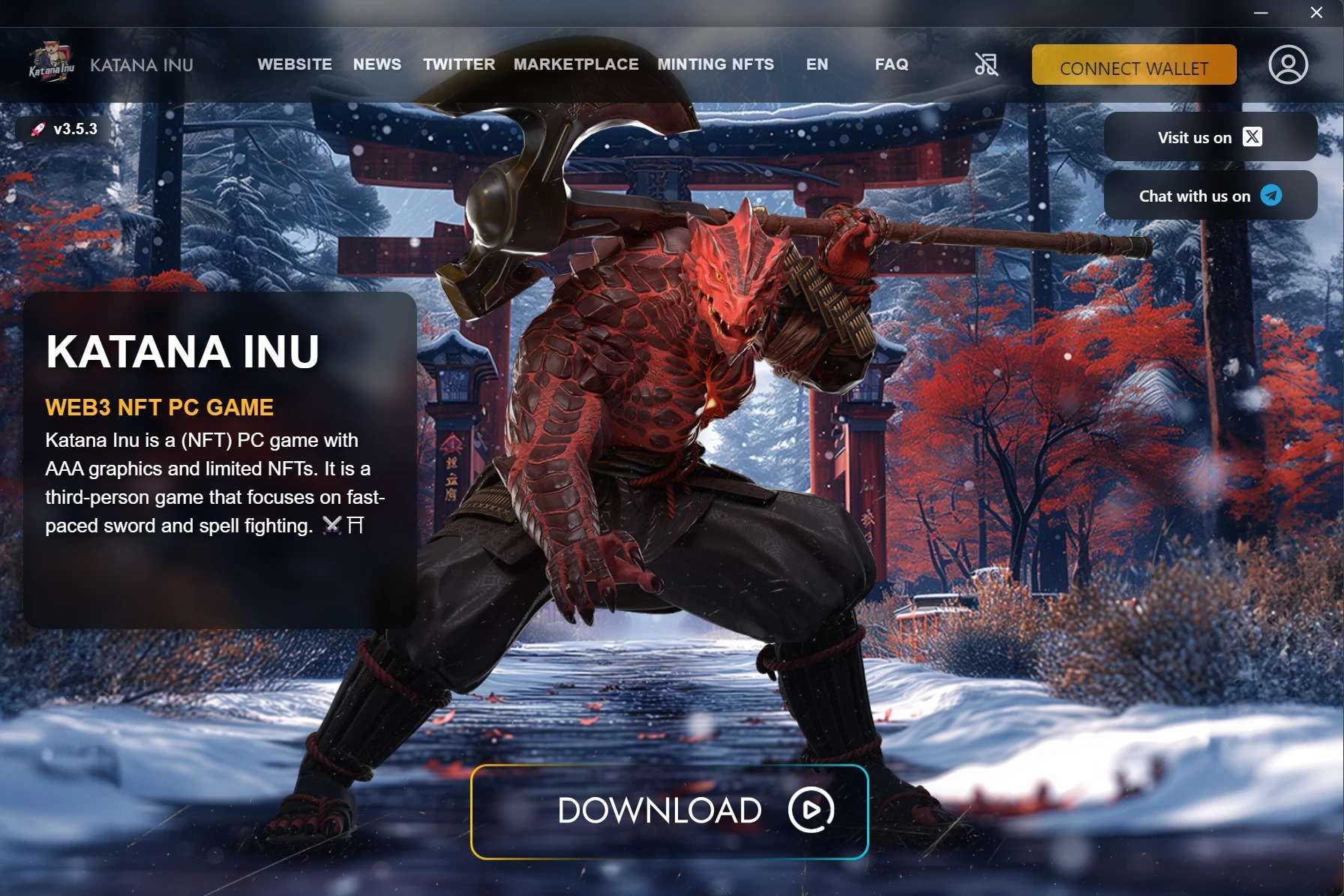 Katana Inu V1 Launcher