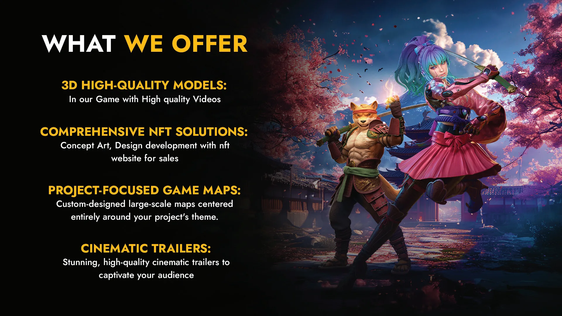 Katana Inu — What We Offer